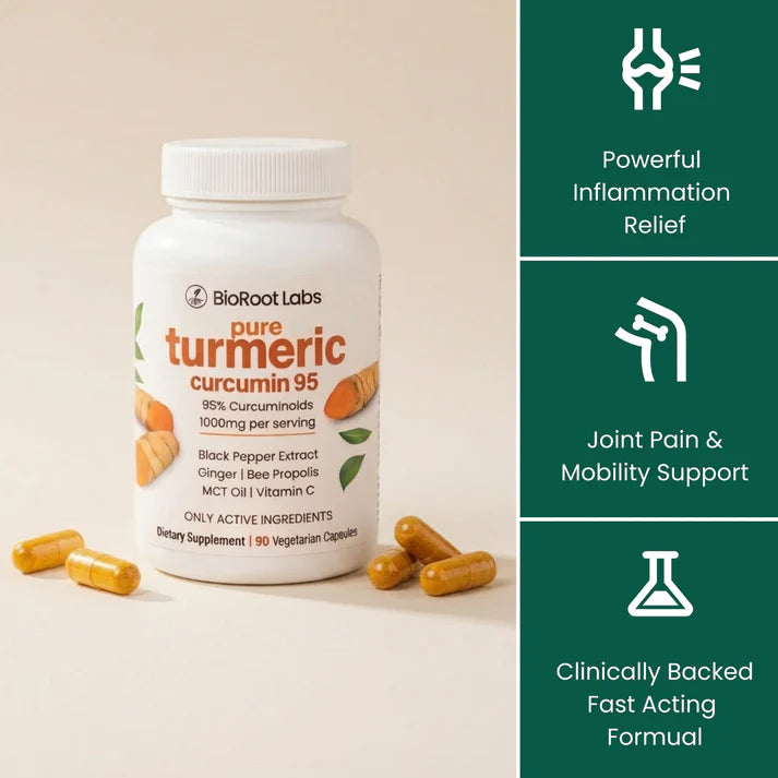 Turmeric Curcumin Capsules (1,000mg)